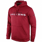 Men's Atlanta Falcons Nike KO Wordmark Performance Hoodie - Red,baseball caps,new era cap wholesale,wholesale hats